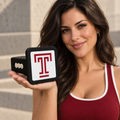 Temple Owls Trailer Hitch Cover 2 Inch Receiver