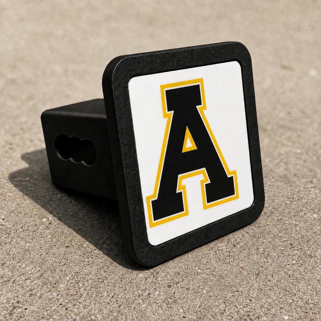 App State Mountaineers Appalachian State Trailer Hitch Cover 2 Inch Receiver