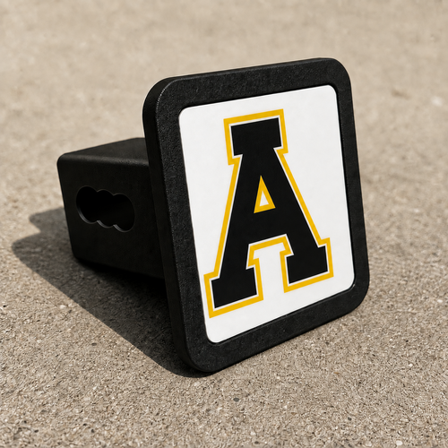 App State Mountaineers Appalachian State Trailer Hitch Cover 2 Inch Receiver