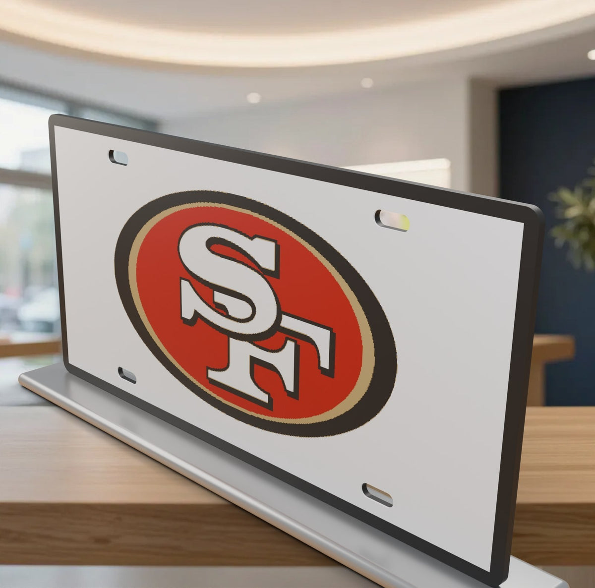 San Francisco 49ers Football License Plate Car Tag 12x6 Front Novelty Vanity