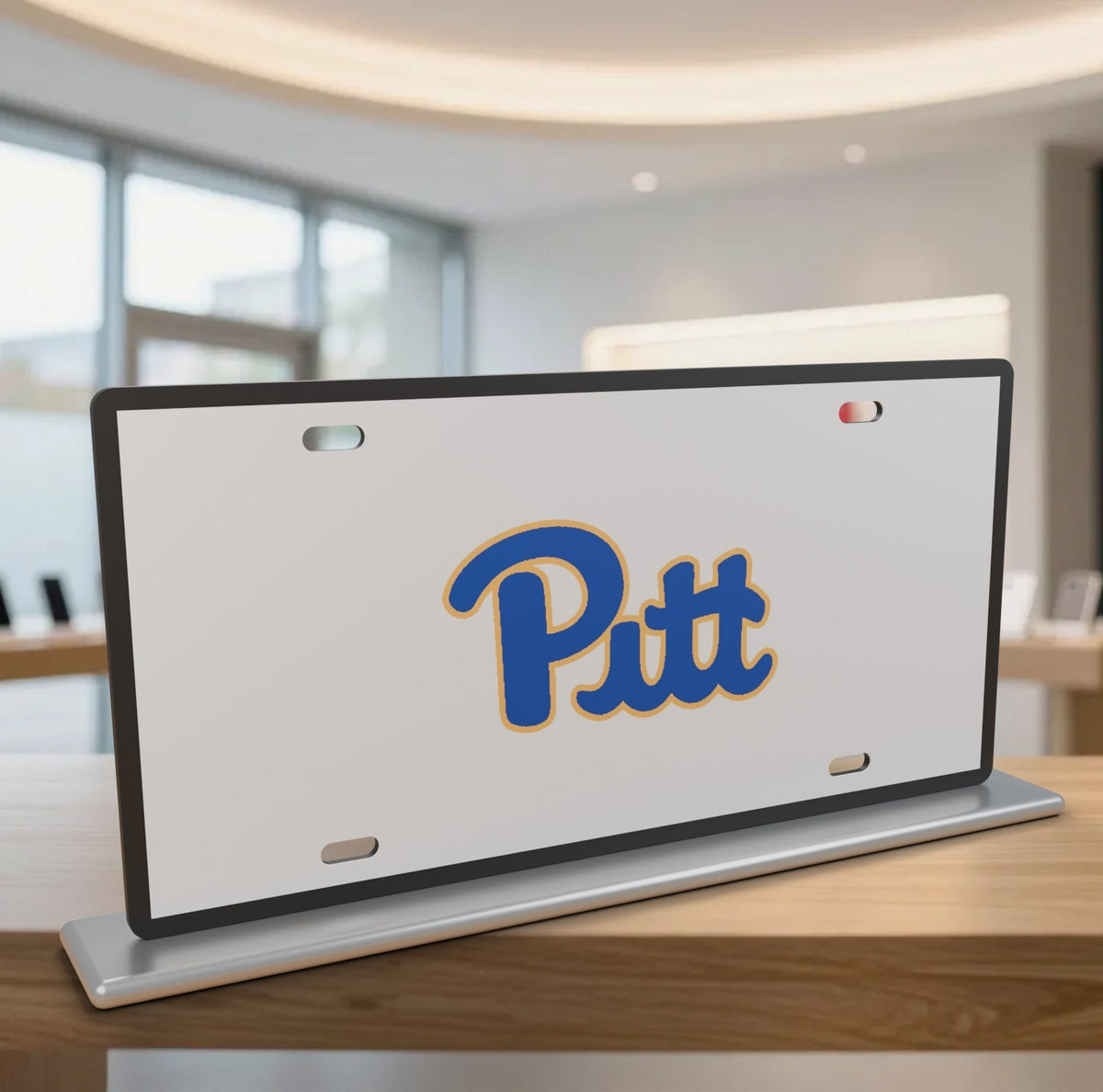 Pittsburgh Panthers Pitt License Plate Car Tag 12x6 Front