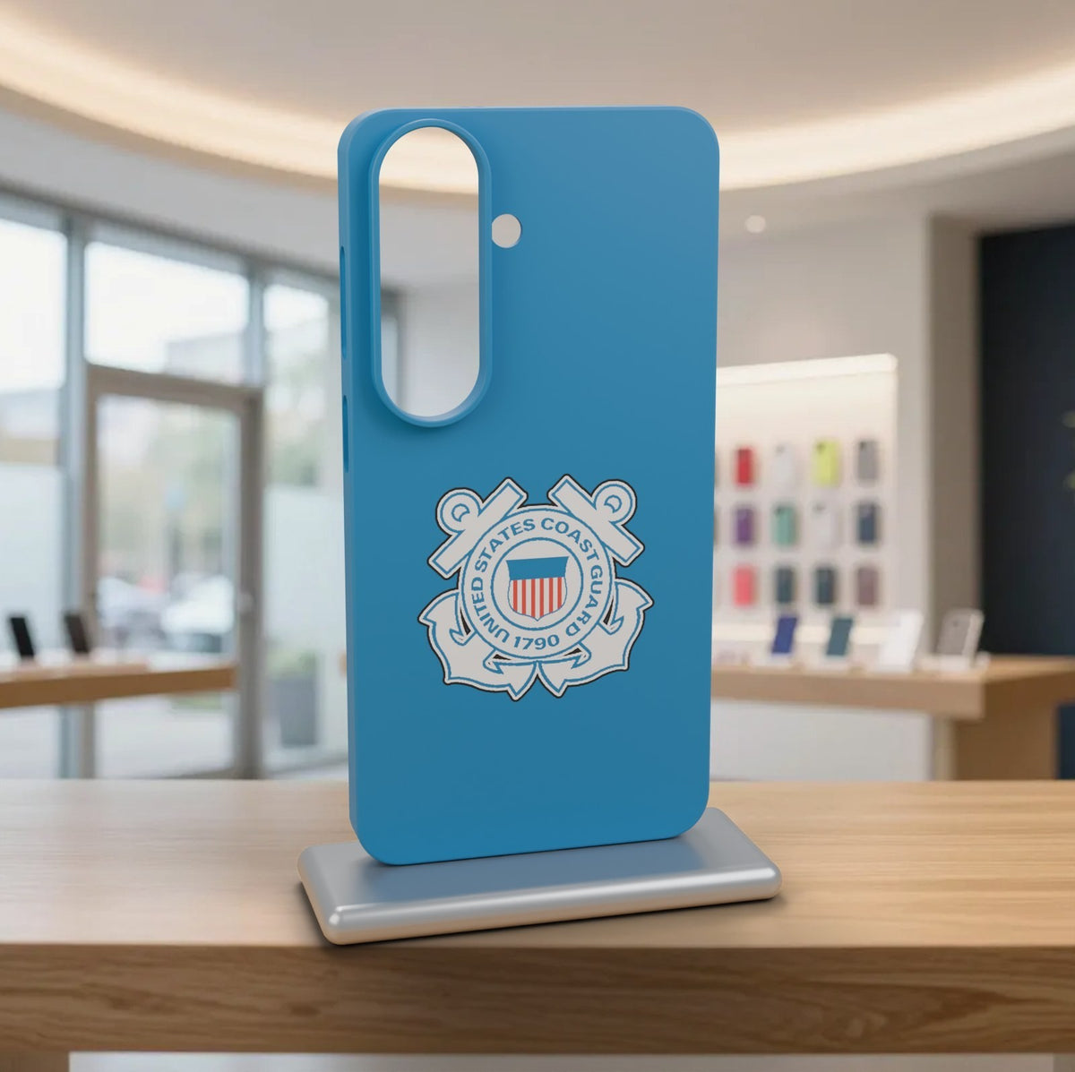U.S. Coast Guard Phone Case for iPhone 17 Pro Max Samsung Galaxy S26 Cover Slim