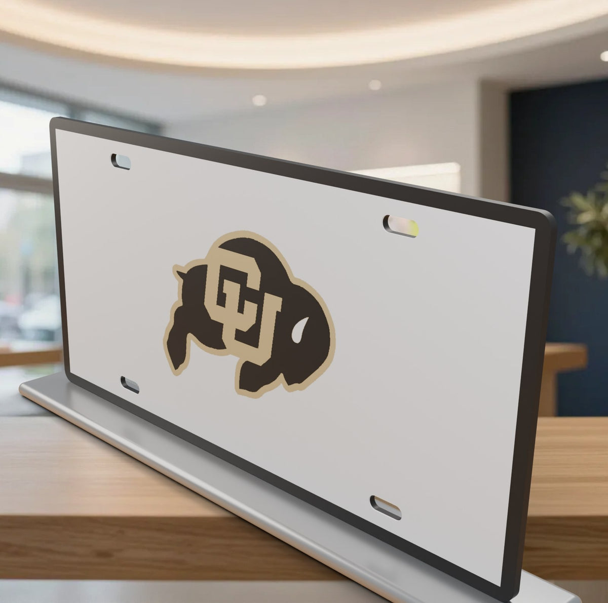Colorado Buffaloes CU Buffs License Plate Car Tag 12x6 Front