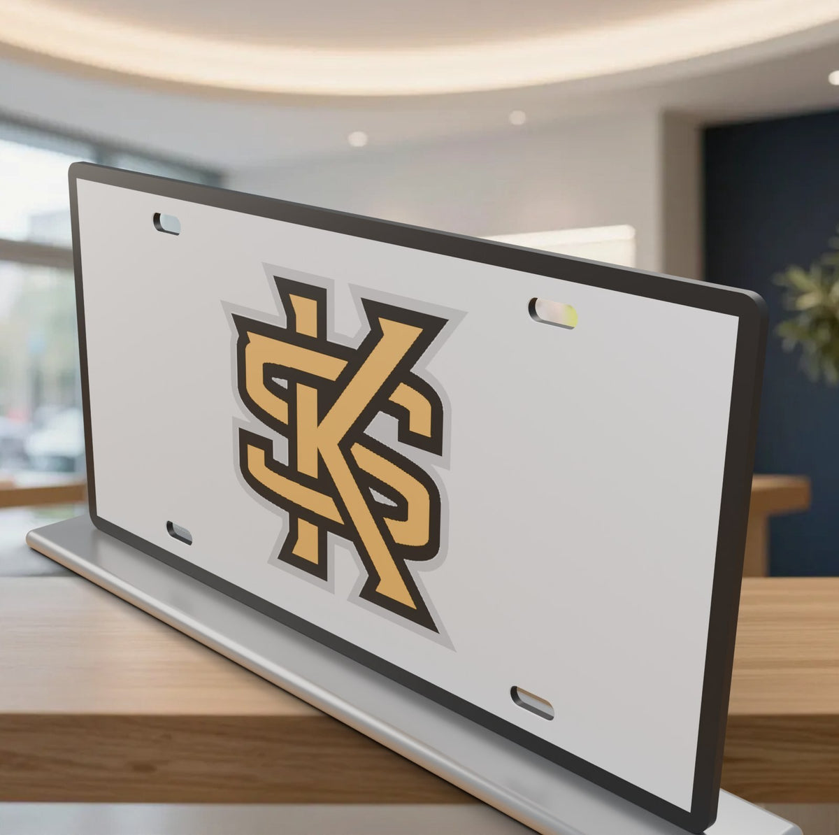 Kennesaw State Owls College Football License Plate Car Tag 12x6 Front Novelty