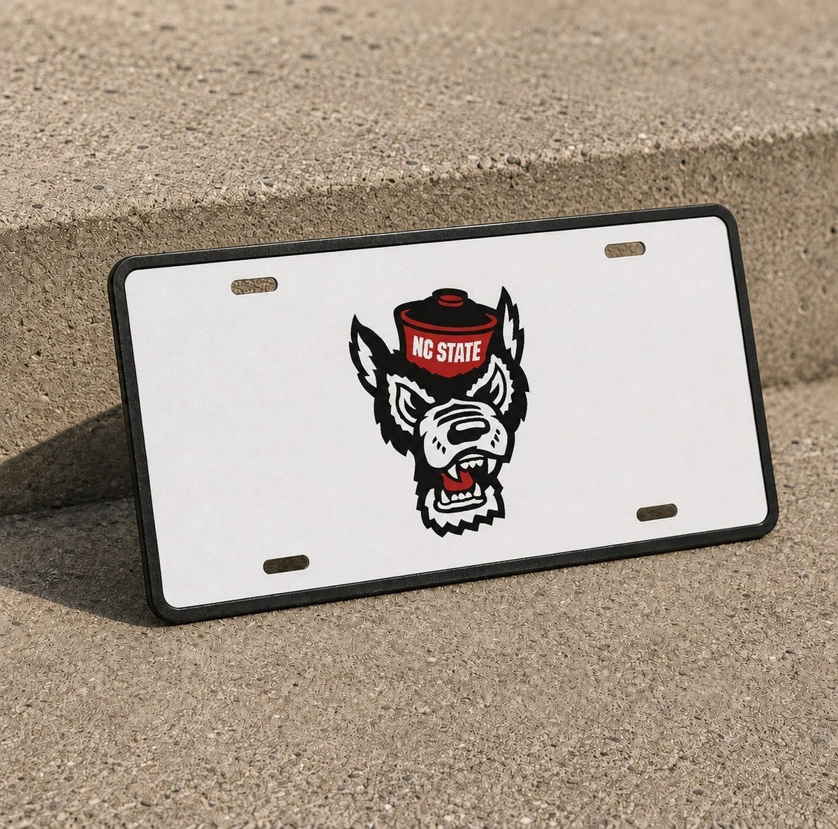 NC State Wolfpack College Football License Plate Car Tag 12x6 Front Novelty