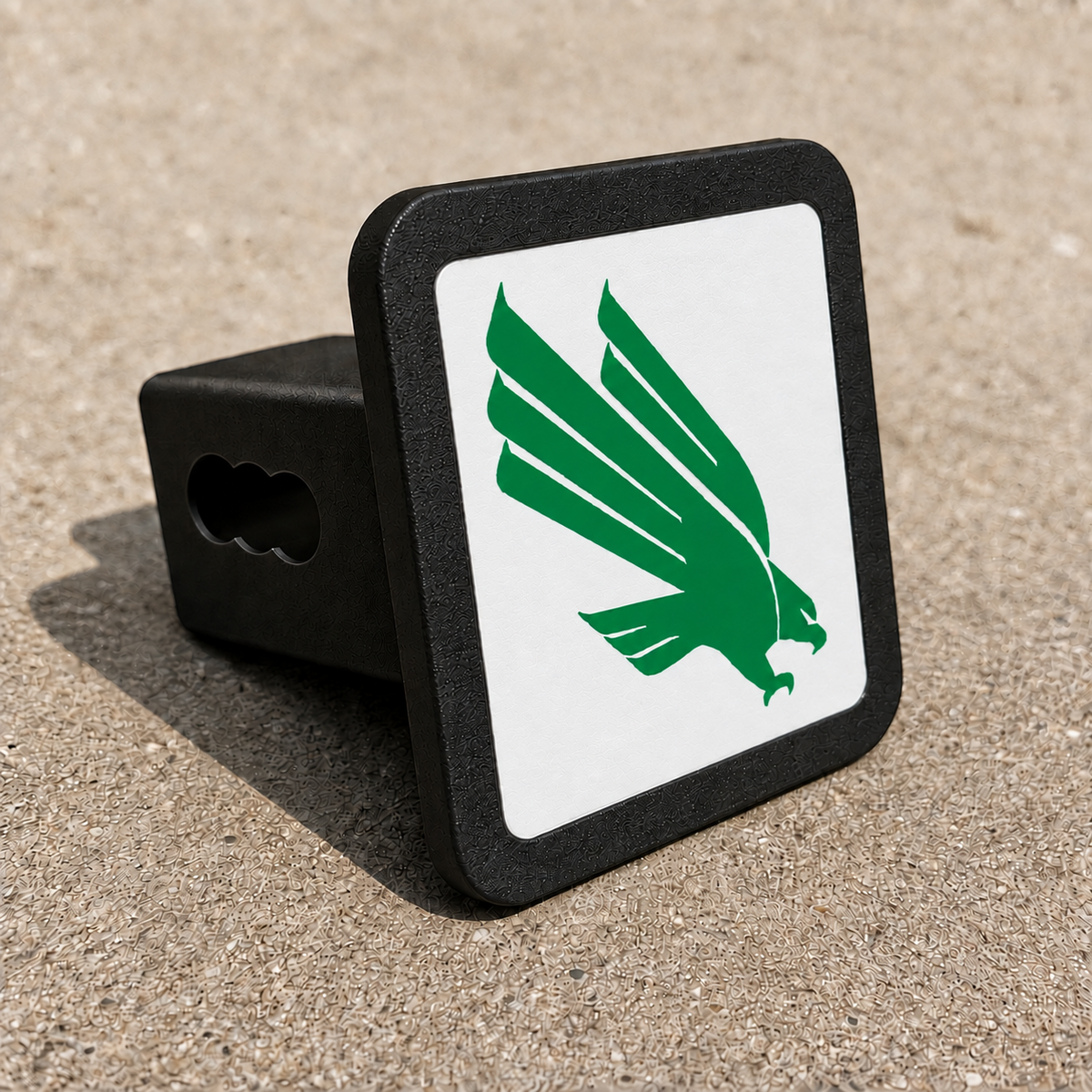 North Texas Mean Green UNT Trailer Hitch Cover 2 Inch Receiver