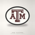 Texas A&M Aggies Oval Trailer Hitch Cover 2 Inch Receiver