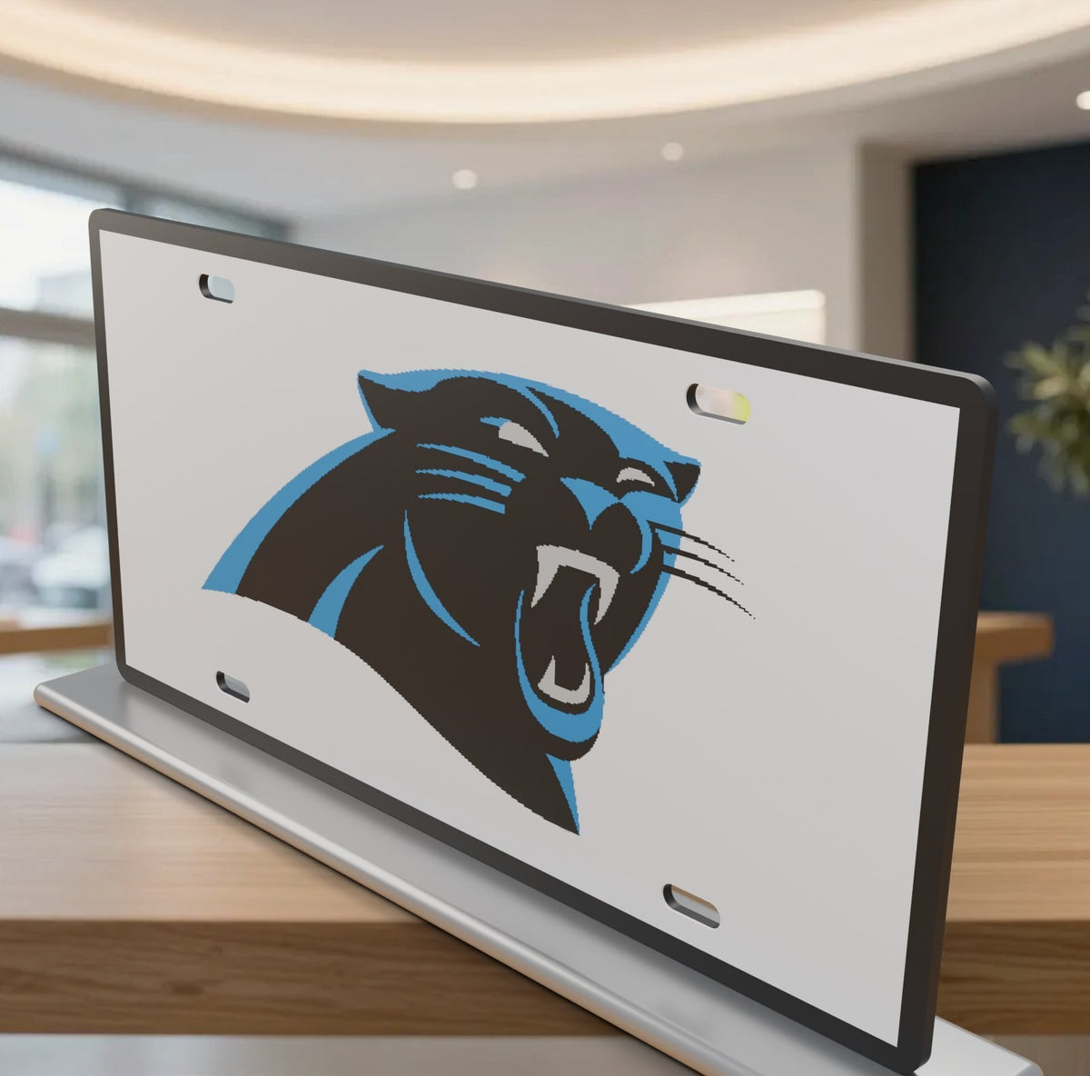 Carolina Panthers Football License Plate Car Tag 12x6 Front Novelty Vanity