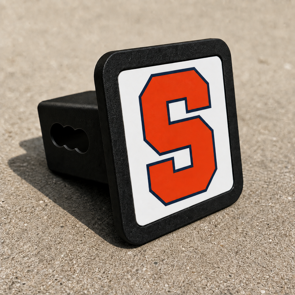 Syracuse Orange Trailer Hitch Cover 2 Inch Receiver
