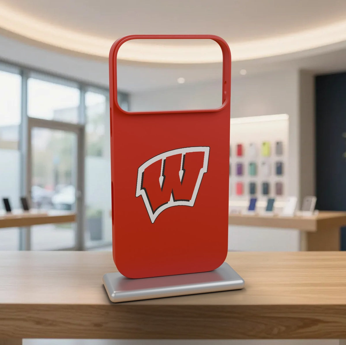 Wisconsin Badgers Phone Case Cover iPhone 17 Pro Max Samsung Galaxy S26 Slim