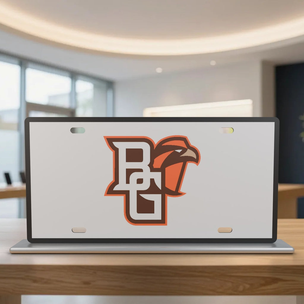 Bowling Green Falcons College Football License Plate Car Tag 12x6 Front Novelty