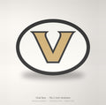 Vanderbilt Commodores Oval Trailer Hitch Cover 2 Inch Receiver