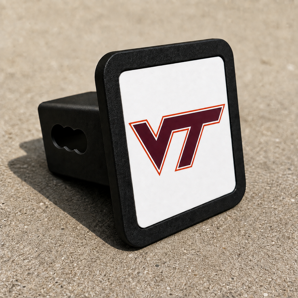 Virginia Tech Hokies VT Trailer Hitch Cover 2 Inch Receiver