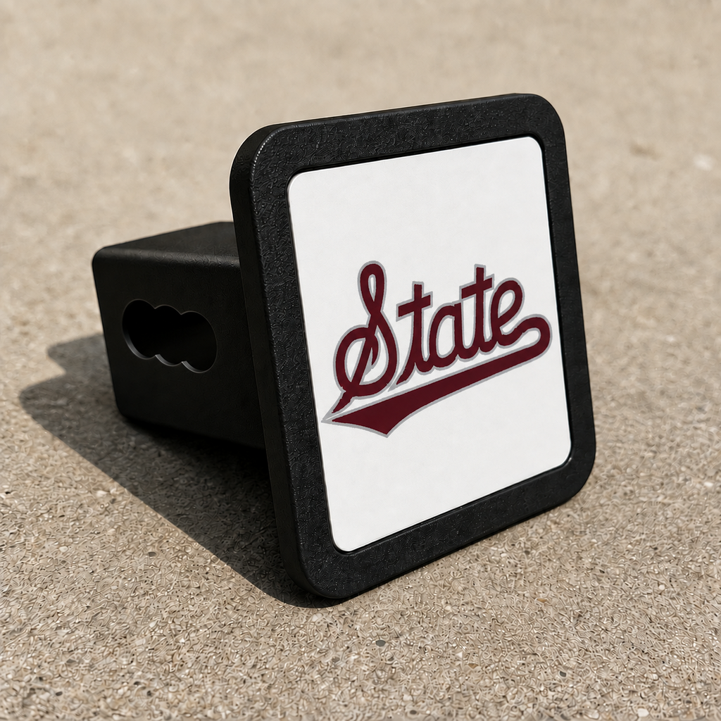 Mississippi State Bulldogs Trailer Hitch Cover 2 Inch Receiver