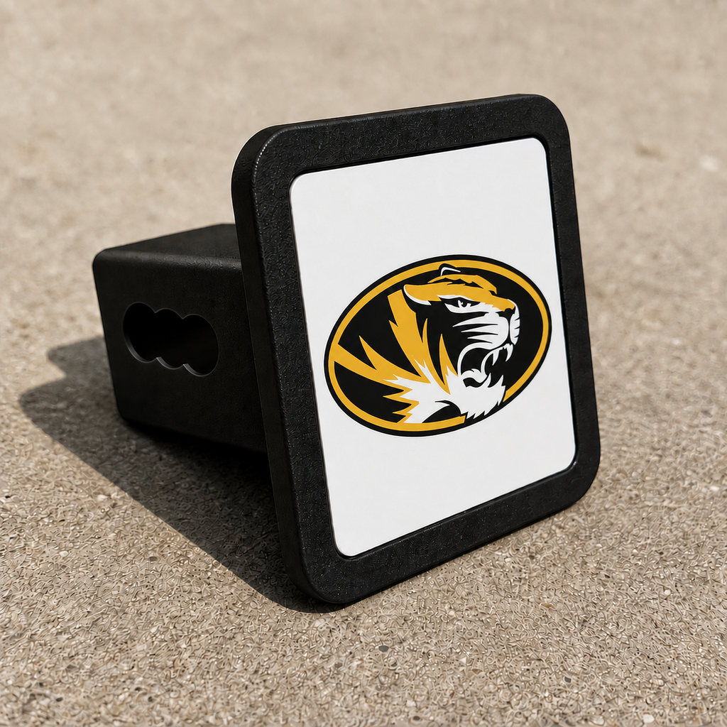 Missouri Tigers Mizzou Trailer Hitch Cover 2 Inch Receiver