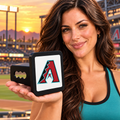 Arizona Diamondbacks MLB Baseball Trailer Hitch Cover 2 Inch Receiver