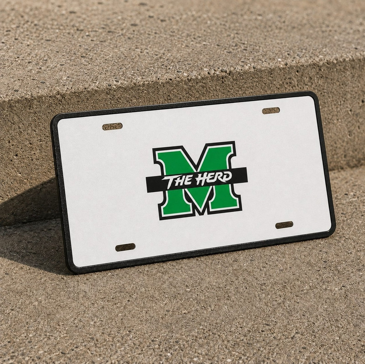 Marshall Thundering Herd College Football License Plate Car Tag 12x6 Front