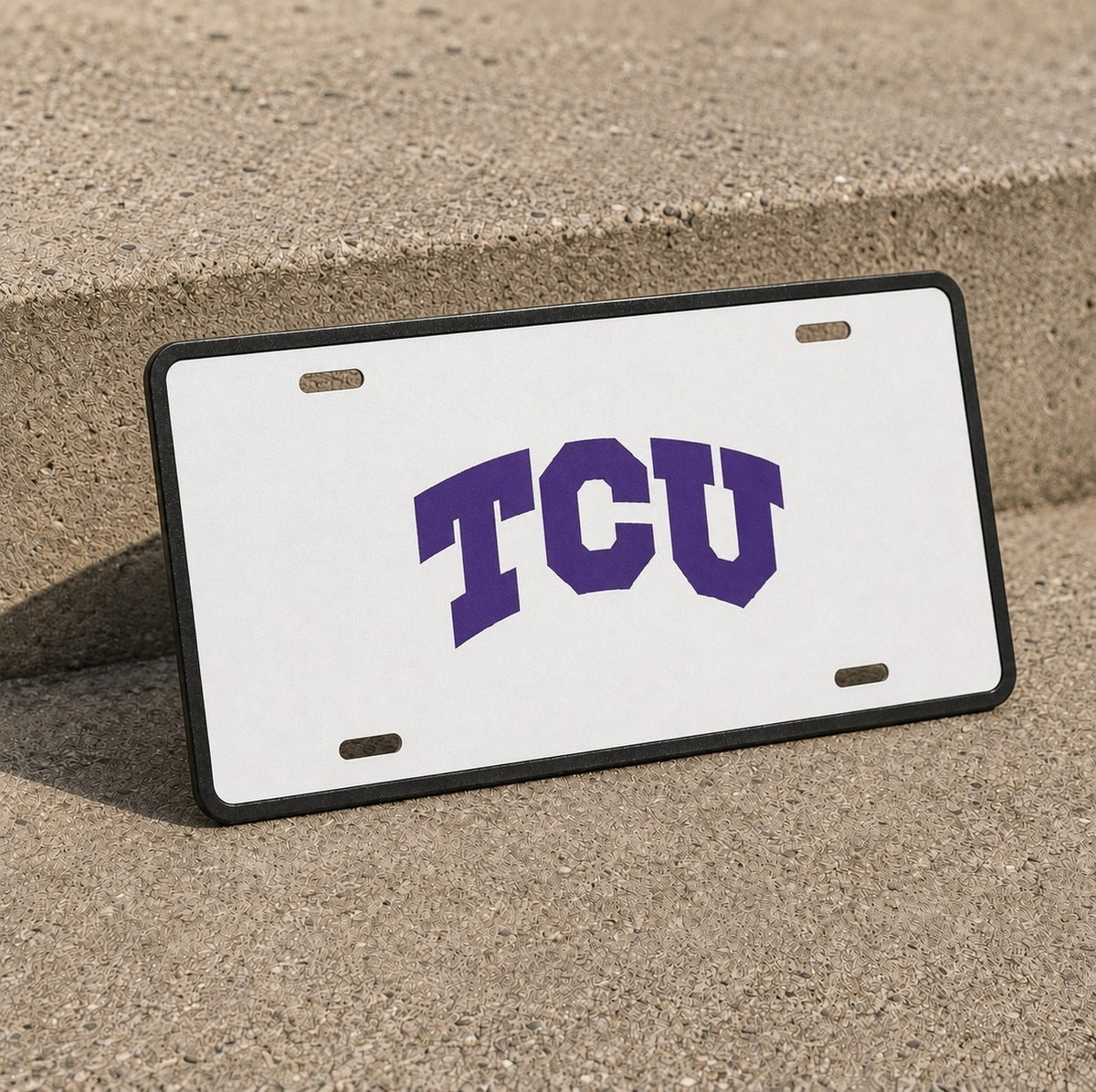 TCU Horned Frogs College Football License Plate Car Tag 12x6 Front Novelty