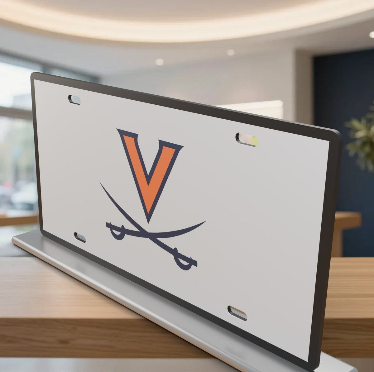 Virginia Cavaliers UVA License Plate Car Tag 12x6 Front