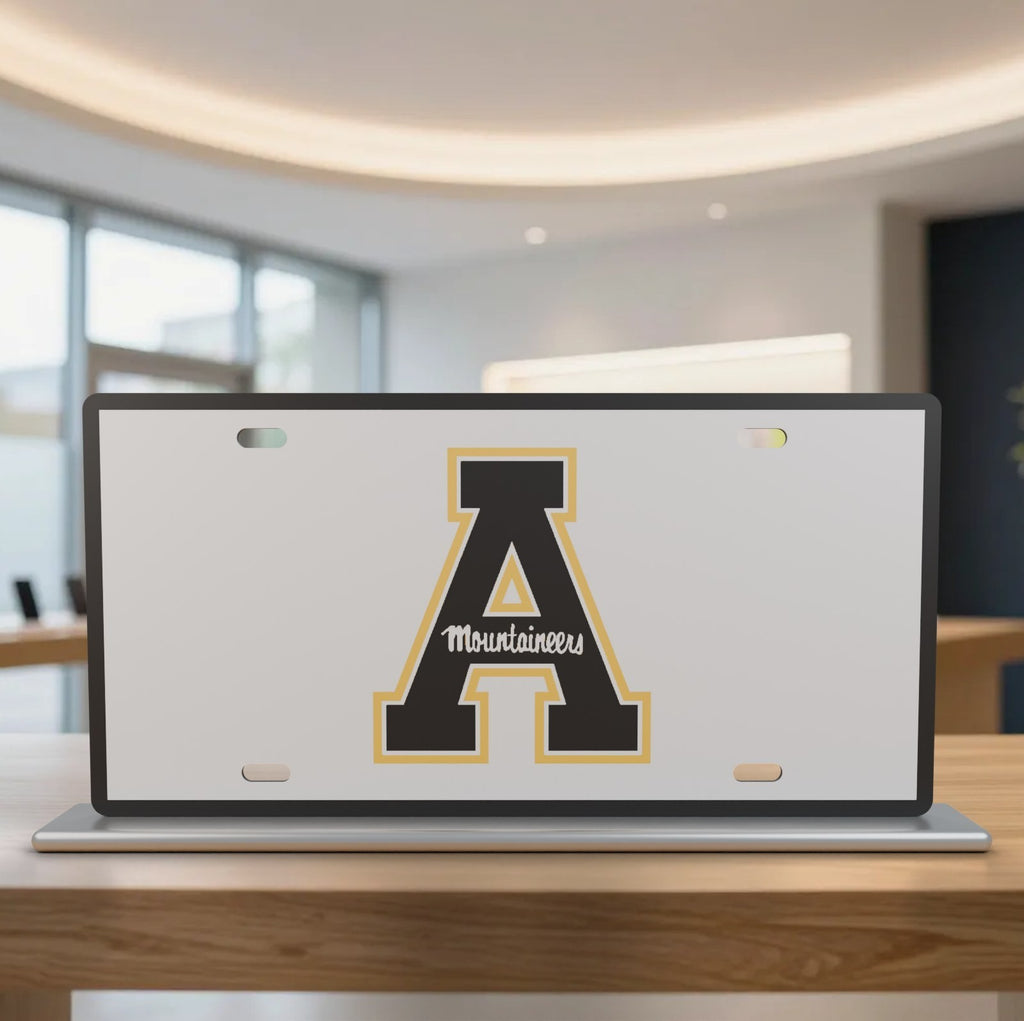 App State Mountaineers Appalachian State License Plate Car Tag 12x6 Front