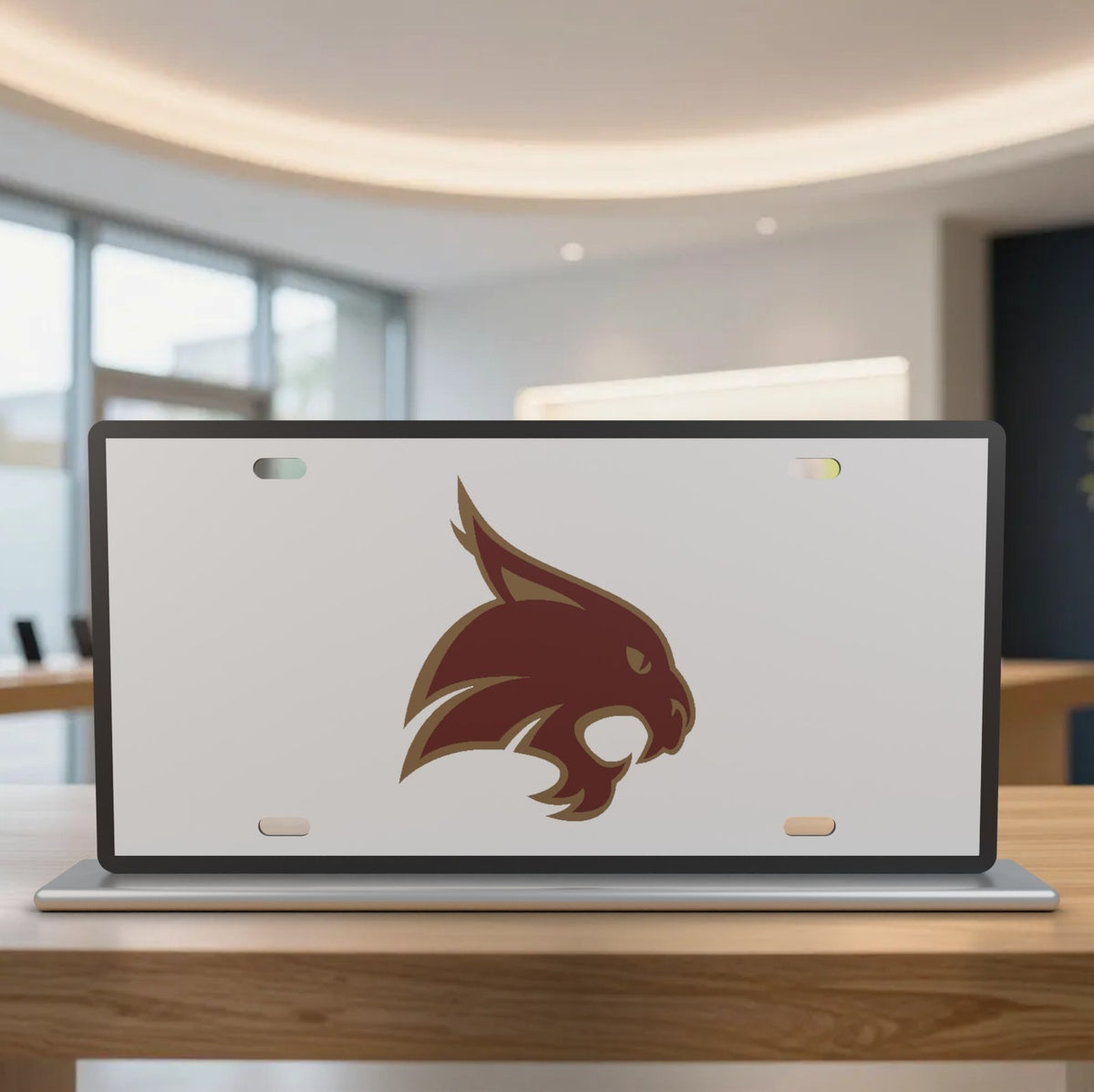 Texas State Bobcats College Football License Plate Car Tag 12x6 Front Novelty