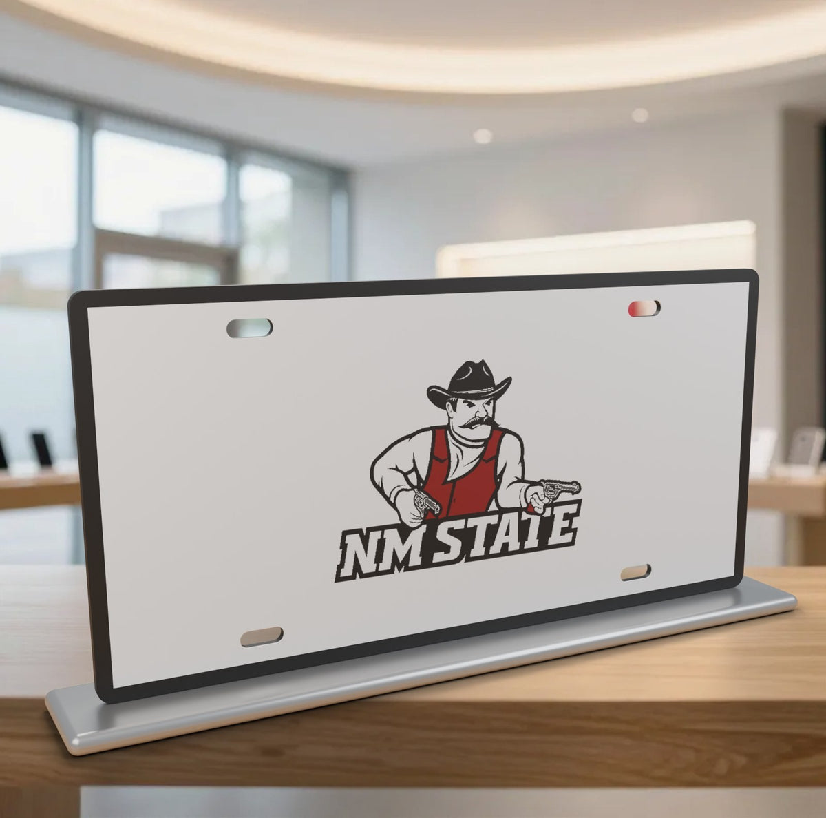 New Mexico State Aggies NMSU License Plate Car Tag 12x6 Front