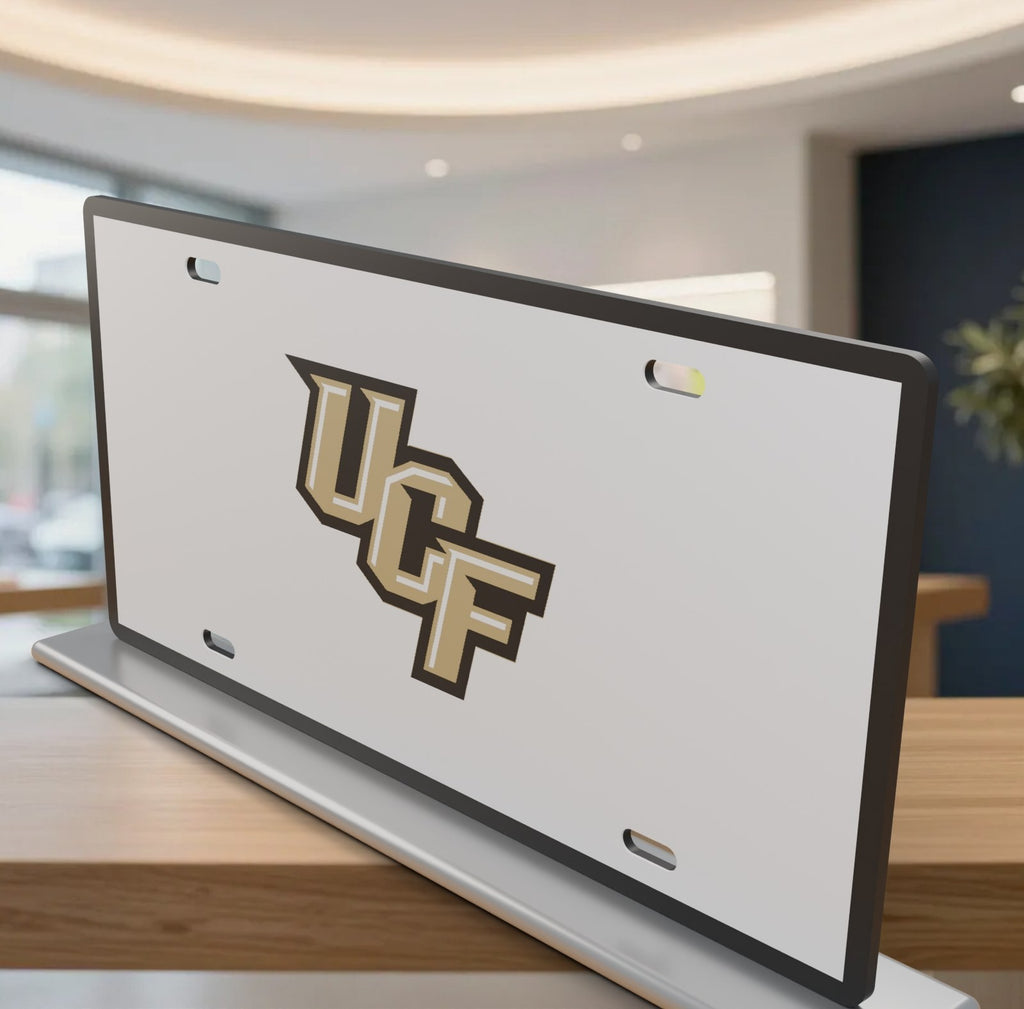 UCF Knights College Football License Plate Car Tag 12x6 Front Novelty Vanity