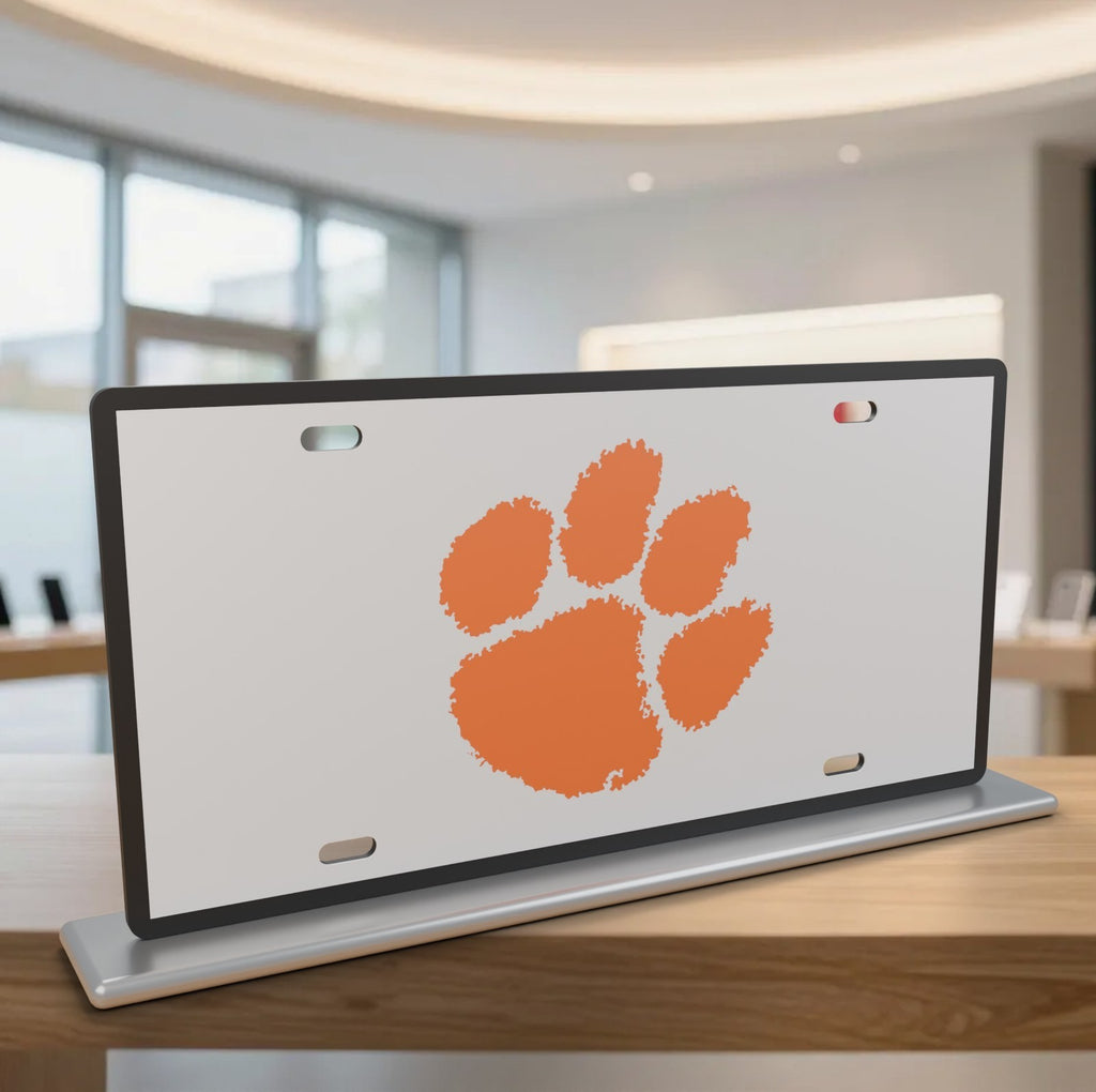 Clemson Tigers College Football License Plate Car Tag 12x6 Front Novelty Vanity