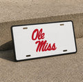 Ole Miss Rebels College Football License Plate Car Tag 12x6 Front Novelty Vanity
