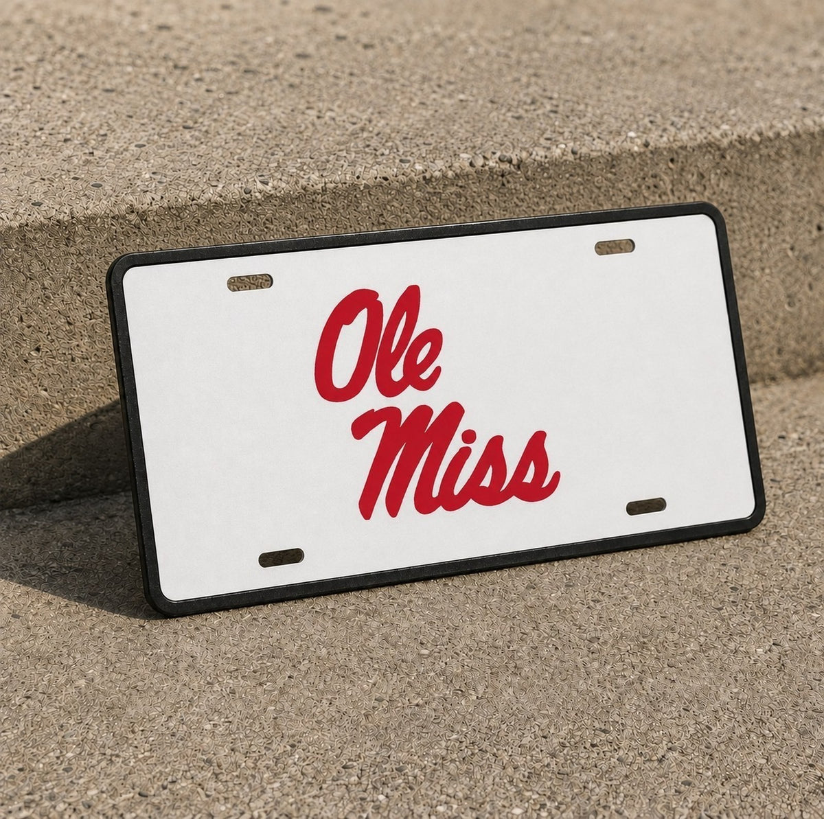 Ole Miss Rebels College Football License Plate Car Tag 12x6 Front Novelty Vanity