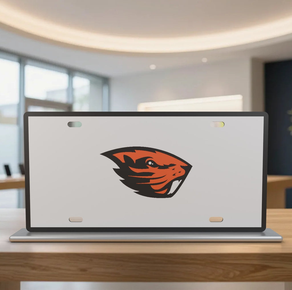Oregon State Beavers College Football License Plate Car Tag 12x6 Front Novelty