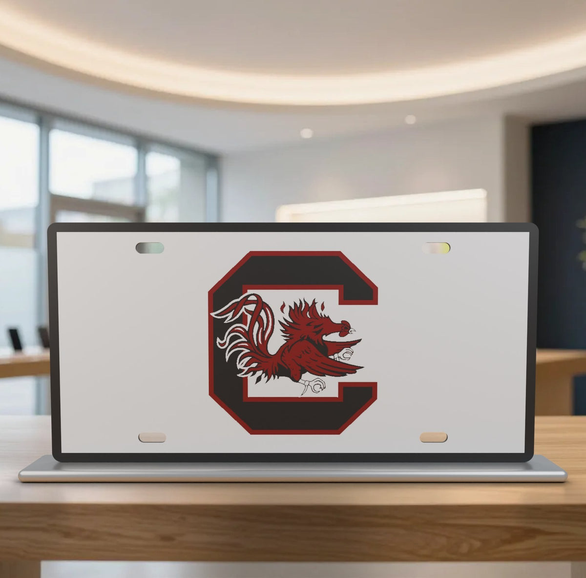 South Carolina Gamecocks College Football License Plate Car Tag 12x6 Front