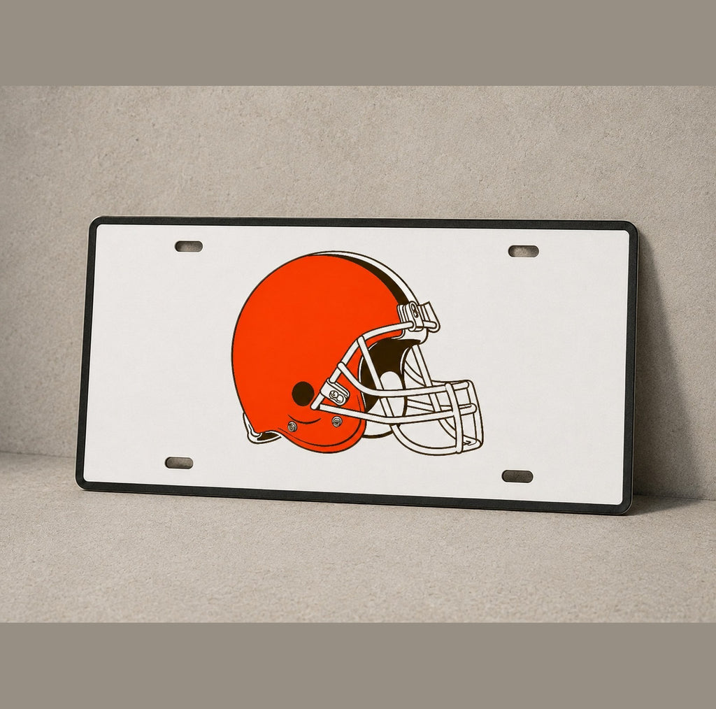 Cleveland Browns Football License Plate Car Tag 12x6 Front Novelty Vanity