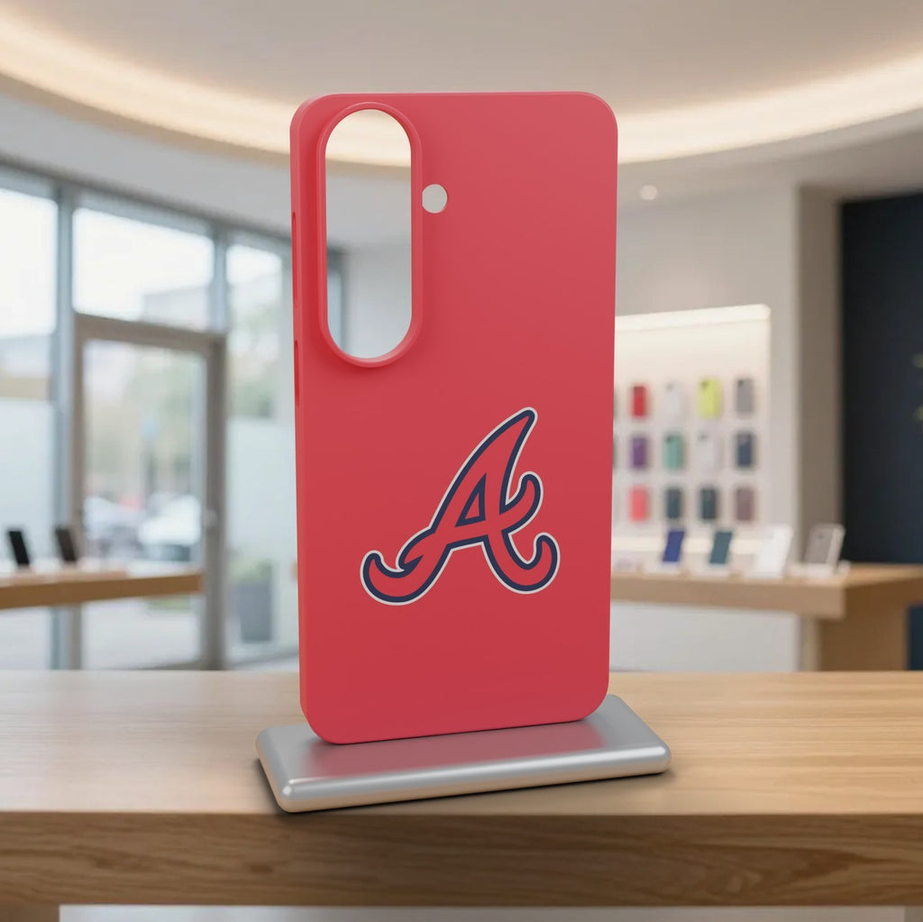 Atlanta Braves Phone Case for iPhone 17 Pro Max Samsung Galaxy S26 Cover Slim