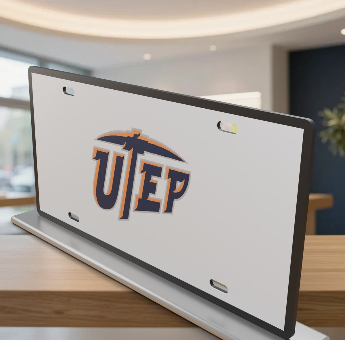 UTEP Miners College Football License Plate Car Tag 12x6 Front Novelty Vanity