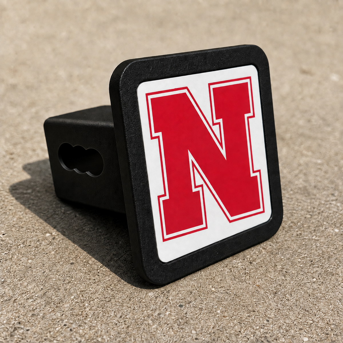 Nebraska Cornhuskers Huskers Trailer Hitch Cover 2 Inch Receiver