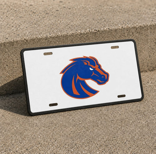 Boise State Broncos College Football License Plate Car Tag 12x6 Front Novelty
