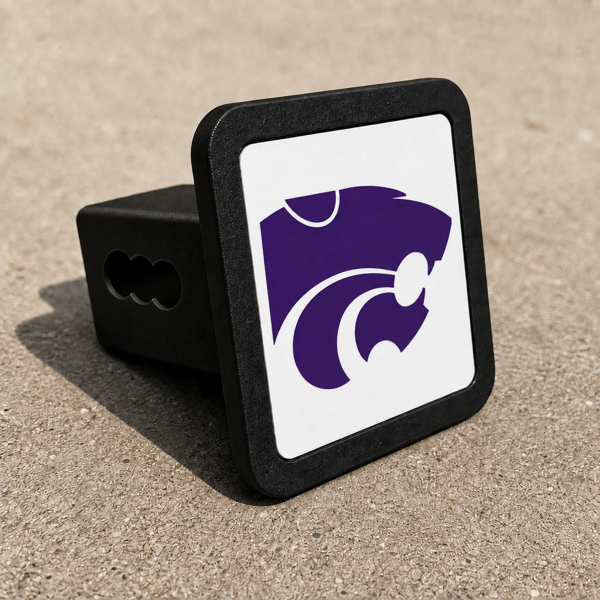 Kansas State Wildcats Trailer Hitch Cover 2 Inch Receiver
