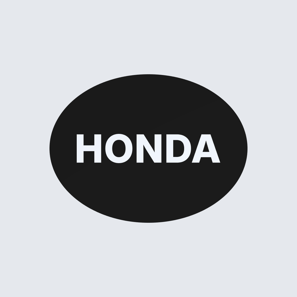 Honda oval trailer hitch cover view 10