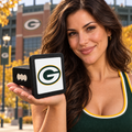 Green Bay Packers NFL Trailer Hitch Cover 2 Inch Receiver