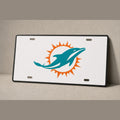 Miami Dolphins Football License Plate Car Tag 12x6 Front Novelty Vanity