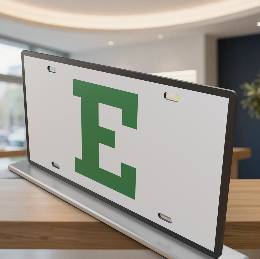 Eastern Michigan Eagles EMU License Plate Car Tag 12x6 Front