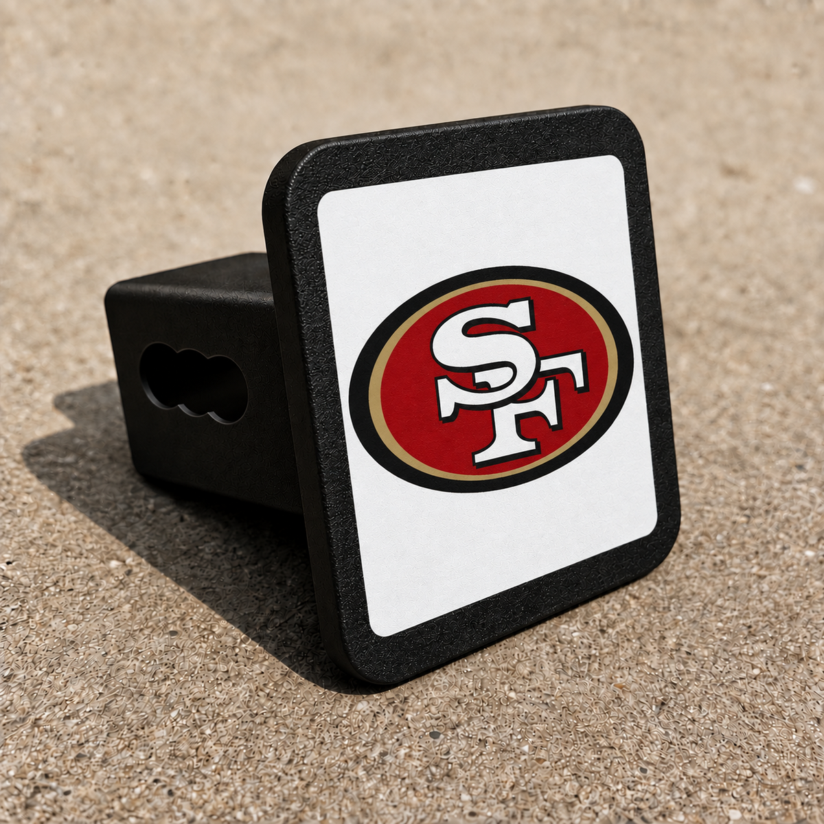 San Francisco 49ers NFL Trailer Hitch Cover 2 Inch Receiver