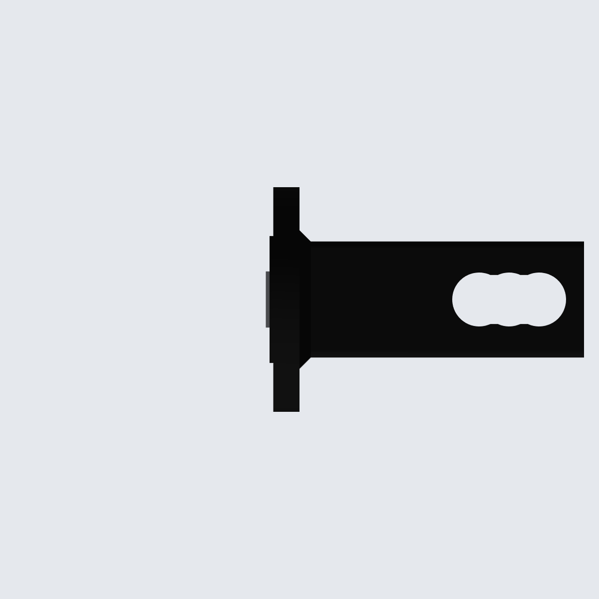 Kia oval trailer hitch cover view 10