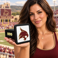 Texas State Bobcats Trailer Hitch Cover 2 Inch Receiver