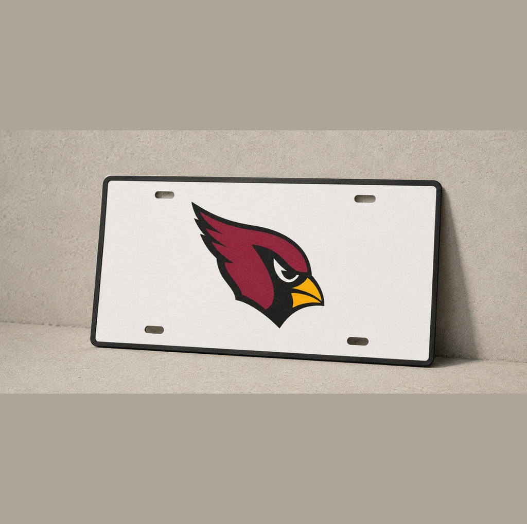 Arizona Cardinals Football License Plate Car Tag 12x6 Front Novelty Vanity