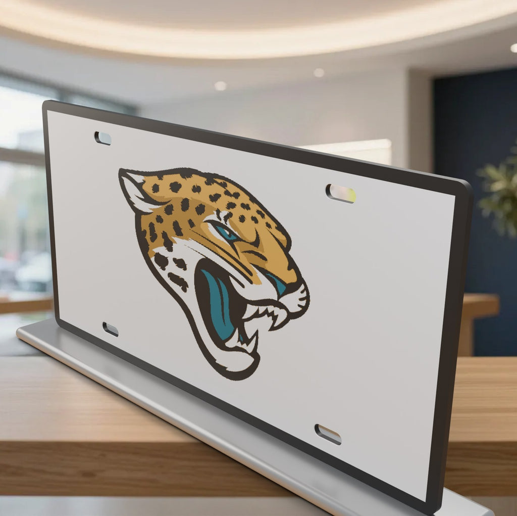 Jacksonville Jaguars Football License Plate Car Tag 12x6 Front Novelty Vanity