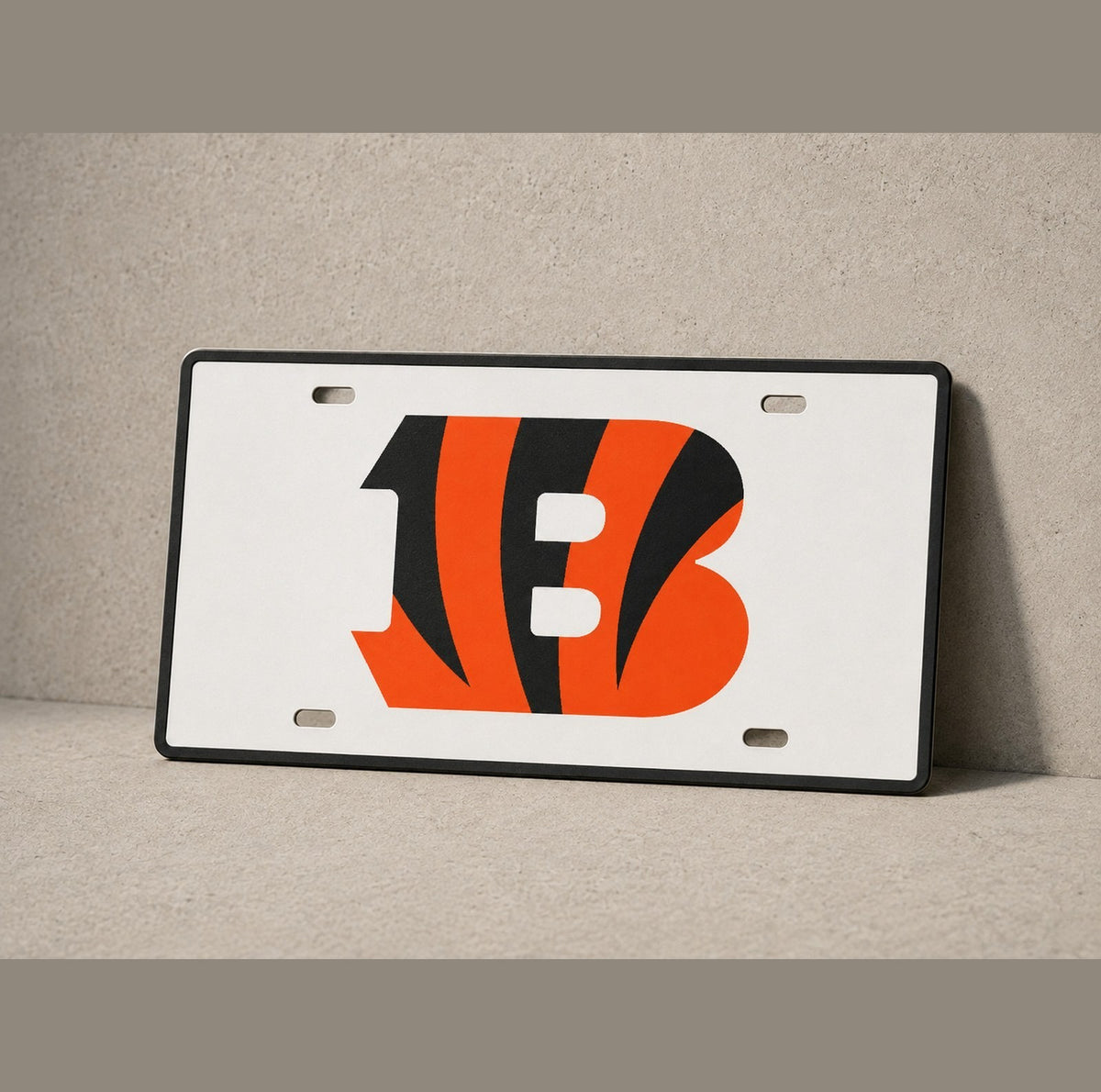 Cincinnati Bengals Football License Plate Car Tag 12x6 Front Novelty Vanity