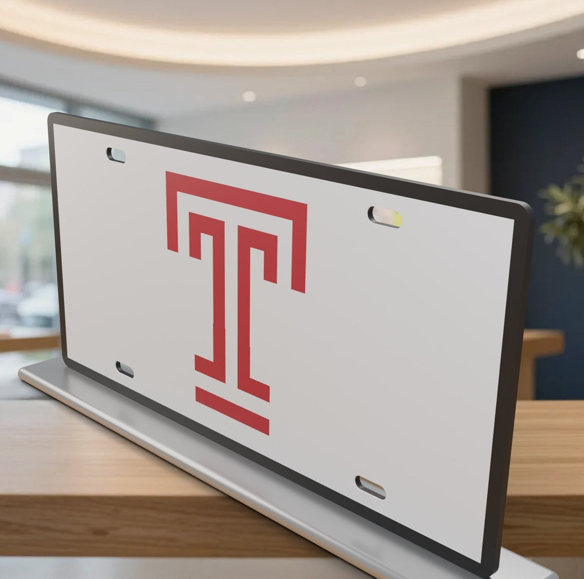 Temple Owls College Football License Plate Car Tag 12x6 Front Novelty Vanity