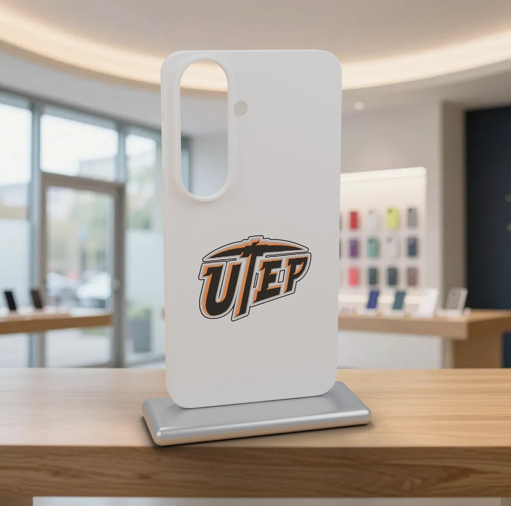 UTEP Miners Phone Case Cover iPhone 17 Pro Max Samsung Galaxy S26 Slim